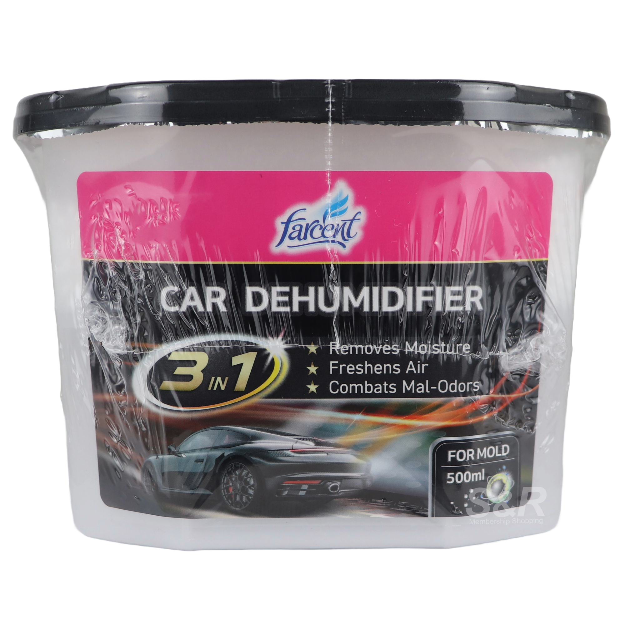 Farcent Car Dehumidifier 3x500mL Farcent Car Dehumidifier 3x500mL